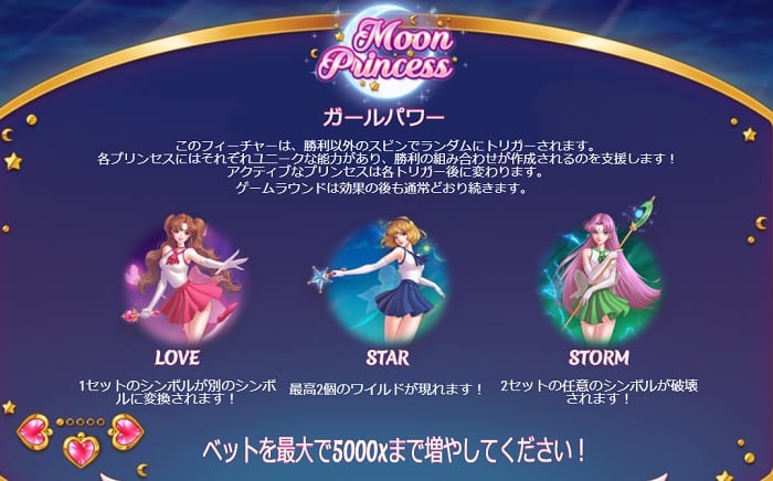 Moon Princess　ガールパワー