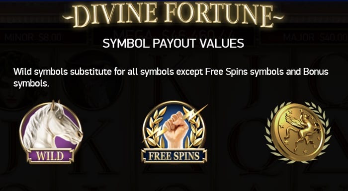 Divine Fortune シンボル