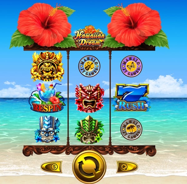 オンラインスロット　Hawaiian Dream