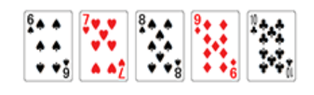 ビデオポーカー ストレート