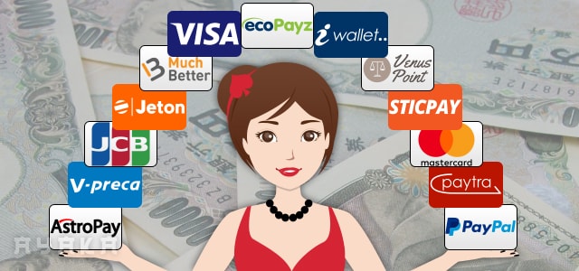 ジョイカジノ の 出金方法一覧