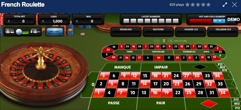 フレンチルーレット