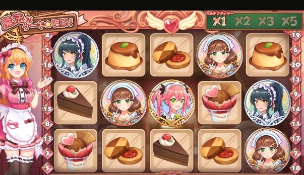 ミスティーノ スロットのマジックメイドカフェ