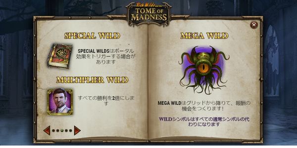 オンラインカジノスロット　トームオブマッドネス