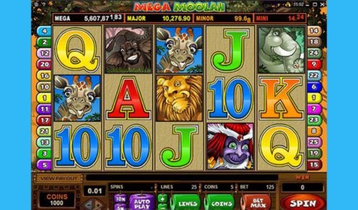 おすすめオンラインカジノスロット　mega moolah