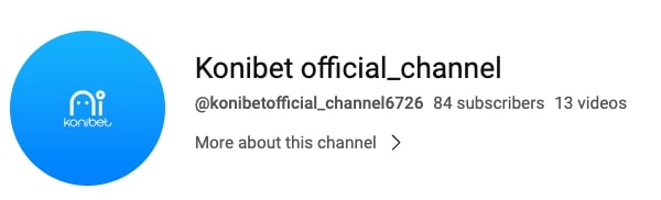 コニベット YouTube