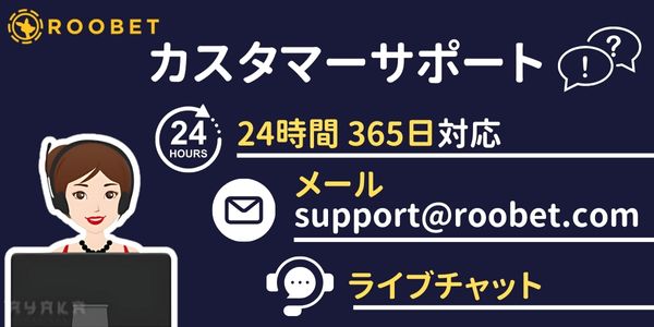 ルーベット Roobet　サポート