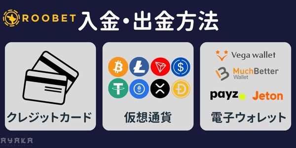 ルーベットカジノ Roobet 入出金