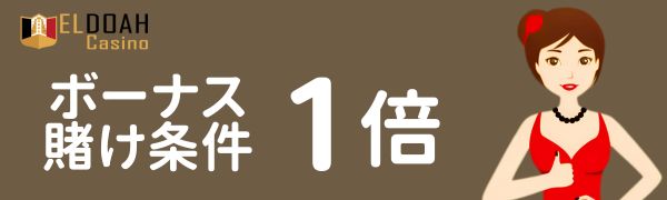 エルドアカジノ　賭け条件